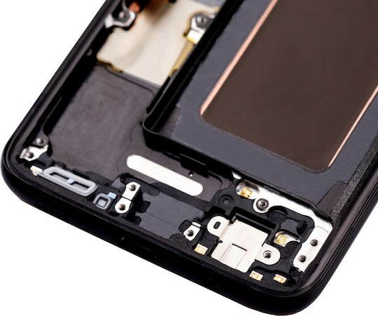 OLED модул с рамка Samsung Galaxy S8 Service Pack тъмночерен
