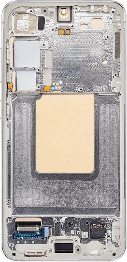 OLED Ersatzbildschirmrahmen Samsung Galaxy S24 5G US & Internationale Version Service Pack Marmor Grau
