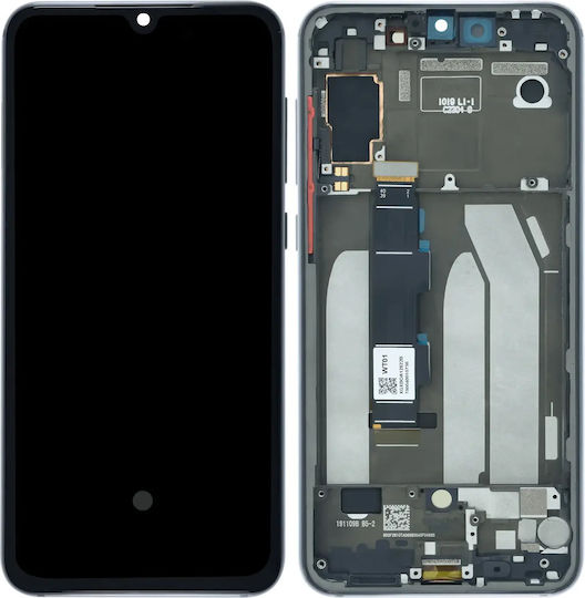 Oled ansamblu cu ramă Xiaomi Mi 9 Se Service Pack Gri