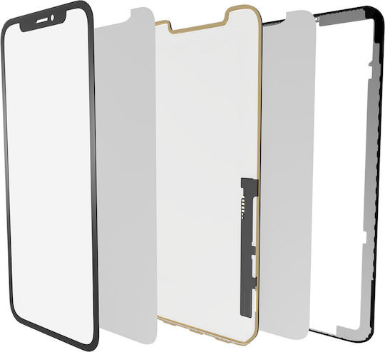 Glass Digitizer Flex No Oca și Ramă Preinstalată Iphone Xr Calitate Premium 4 În 1 2 Pachet