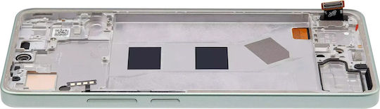 LCD Ersatzbildschirm mit Rahmen Xiaomi Redmi Note 13 4G Aftermarket Incell Mint Grün