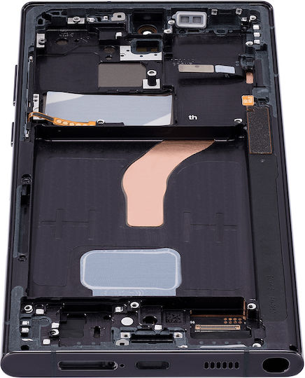 Oled Assembly Frame Samsung Galaxy S22 Ultra 5g Service Pack Phantom Black