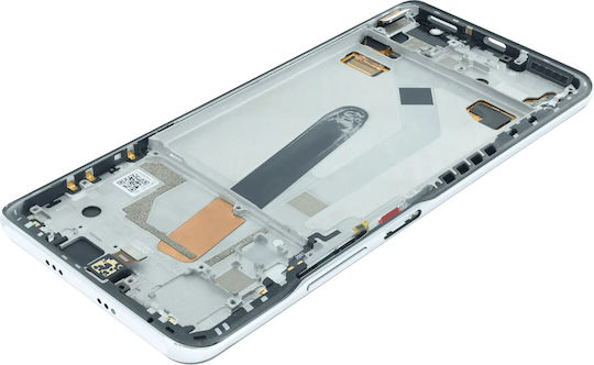 Oled Assembly Frame Xiaomi Mi 11i Service Pack Frosty White