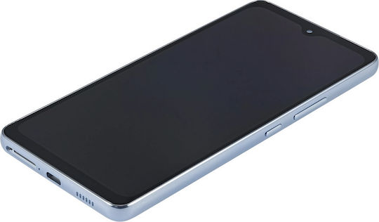 Oled Assembly Frame Samsung Galaxy A53 5g A536 2022 6.36" Aftermarket Plus Blue