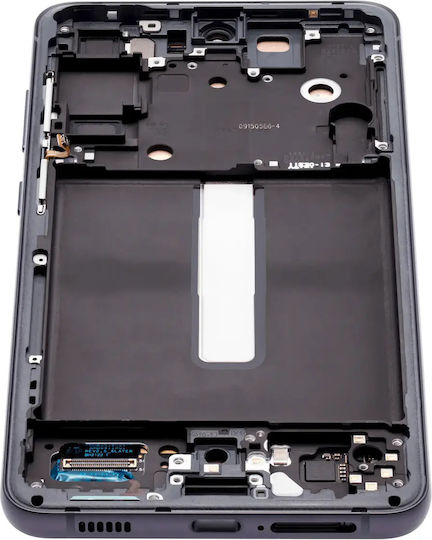 OLED комплект рамка Samsung Galaxy S21 FE 5G US и International Version Aftermarket Plus 120Hz графитен