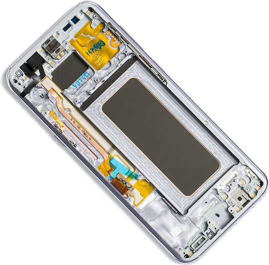 Oled Assembly Frame Samsung Galaxy S8 Plus Service Pack Gray Violet