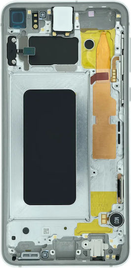 Oled Assembly Frame Samsung Galaxy S10e Service Pack Silver
