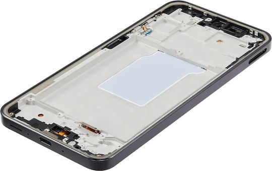 OLED Montage Rahmen Kompatibel Samsung Galaxy A26 5G A266 2025 Service Pack Schwarz