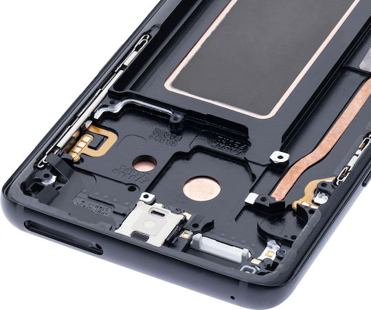 Oled Assembly Frame Samsung Galaxy S9 Service Pack Midnight Black