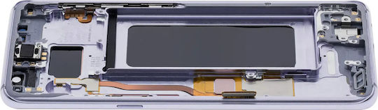 Oled Assembly cu ramă Samsung Galaxy S8 Service Pack Gri Orhidee