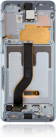 Oled Assembly Frame Samsung Galaxy S20 Plus 5g Service Pack Cloud Blue