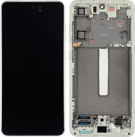 Oled Asamblare Cadru Samsung Galaxy S21 Fe 5g Versiunea US și Internațională Aftermarket Plus 120hz Verde Măsliniu