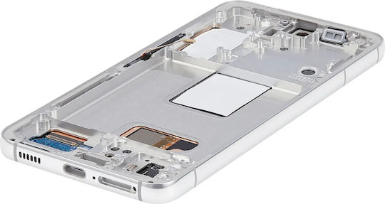 Oled Assembly Frame Samsung Galaxy S22 5g Us & International Aftermarket Plus White