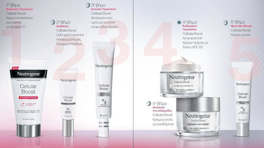 Neutrogena Cellular Boost Витамин C Полиращ Крем за Пилинг и Скраб за Лице 75ml