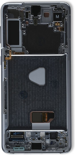 Oled Assembly Frame Samsung Galaxy S21 Plus 5g Service Pack Phantom Silver