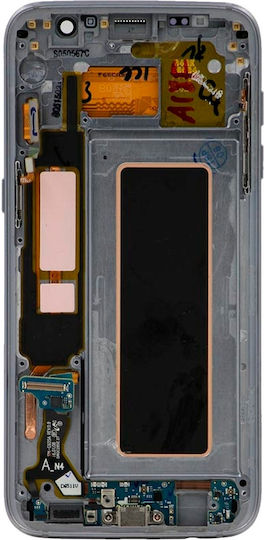 Oled Assembly Frame Samsung Galaxy S7 Edge G935a North American Version Service Pack Black