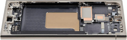 Oled Assembly Frame Samsung Galaxy S24 Ultra Service Pack Titanium Gray