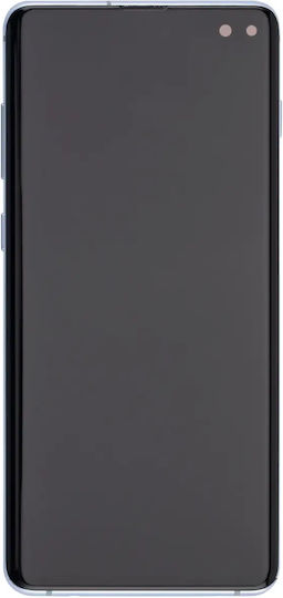 Oled Assembly Frame Samsung Galaxy S10 Plus Aftermarket Plus Prism Blue