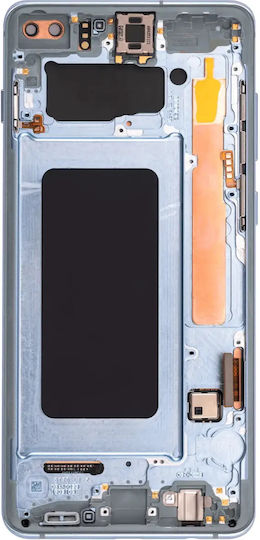Oled Assembly Frame Samsung Galaxy S10 Plus Aftermarket Plus Prism Blue