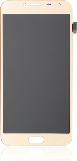 OLED Ersatzbildschirm Ohne Rahmen Samsung Galaxy J4 J400 2018 Aftermarket Plus Gold