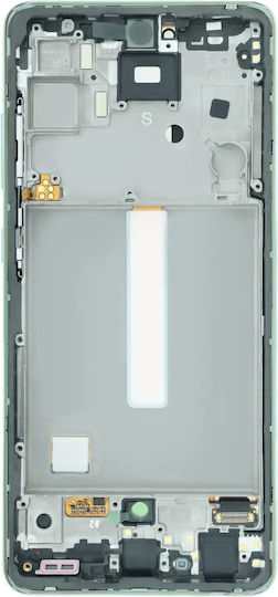 Oled Assembly Frame Samsung Galaxy A52s 5g A528 2021 Service Pack Awesome Mint