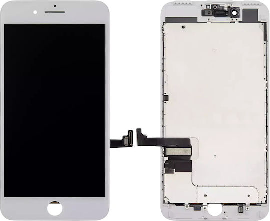 Lcd Display Assembly Iphone 7 Plus Service Pack White