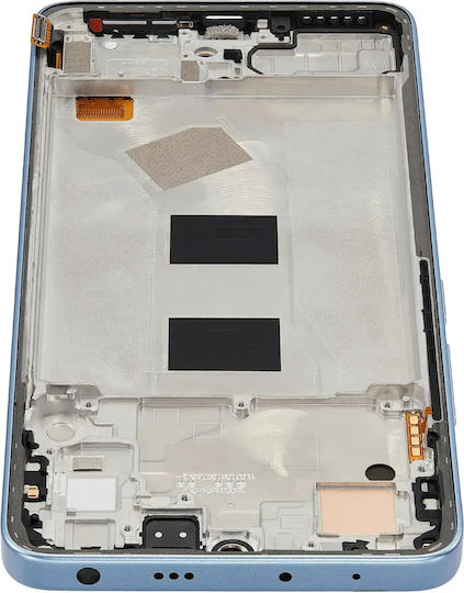 OLED Ersatzbildschirm für Xiaomi Redmi Note 13 4G mit Rahmen Plus Eisblau