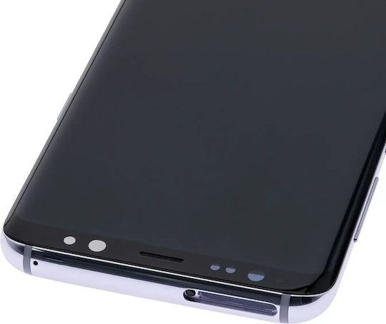 Oled Assembly cu ramă Samsung Galaxy S8 Service Pack Gri Orhidee