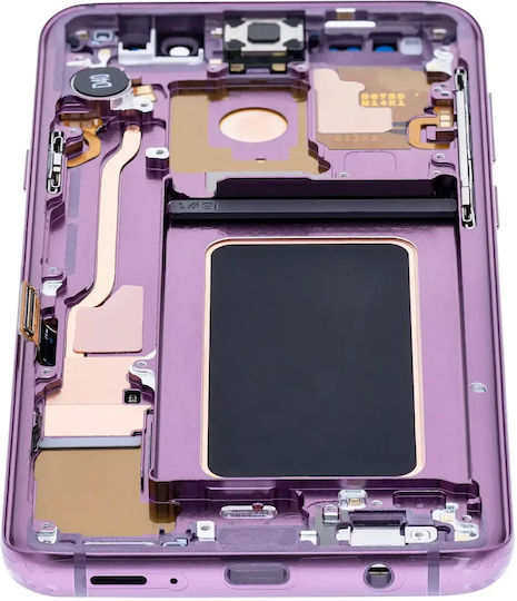 Oled Assembly Frame Samsung Galaxy S9 Plus Service Pack Lilac Purple