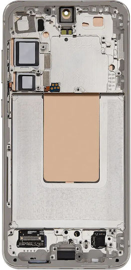 OLED Асембли Рамка Samsung Galaxy S24 Plus 5g US и International Version Service Pack Кехлибарено жълт