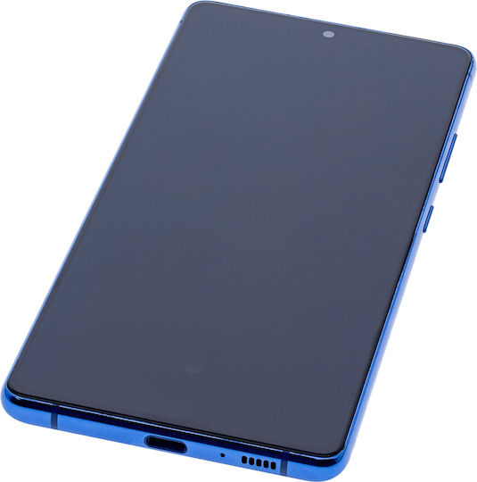 Oled Assembly Frame Samsung Galaxy S10 Lite Service Pack Prism Blue
