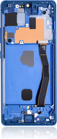 Oled Assembly Frame Samsung Galaxy S10 Lite Service Pack Prism Blue
