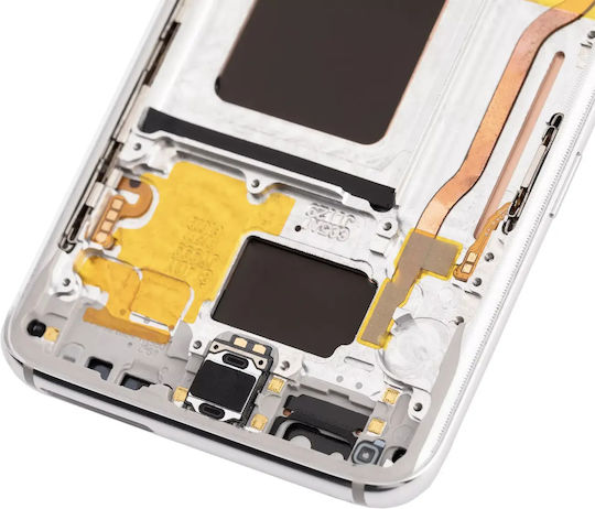 Oled Assembly Frame Samsung Galaxy S8 Service Pack Arctic Silver