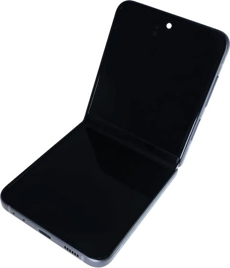 Вътрешен OLED модул с рамка Samsung Galaxy Z Flip 5 5G US и International Service Pack Сив