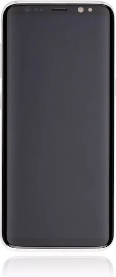 Oled Assembly Frame Samsung Galaxy S8 Service Pack Arctic Silver