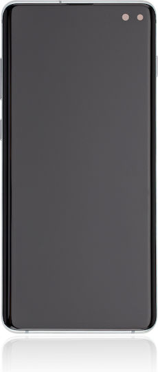 Oled Asamblare cu ramă Samsung Galaxy S10 Plus Service Pack Verde Prism