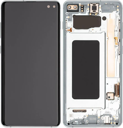 Oled Assembly Frame Samsung Galaxy S10 Plus Aftermarket Plus Prism Green