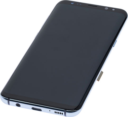 Oled Assembly Frame Samsung Galaxy S8 Plus Aftermarket Plus Coral Blue