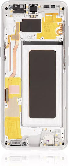 Oled Assembly Frame Samsung Galaxy S8 Service Pack Arctic Silver
