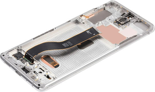 Oled Assembly Frame Samsung Galaxy S20 Plus 5g Aftermarket Plus Cloud White