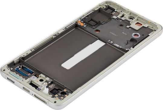 Oled Assembly Frame Samsung Galaxy S21 Fe 5g Us & International Version Service Pack Olive Green
