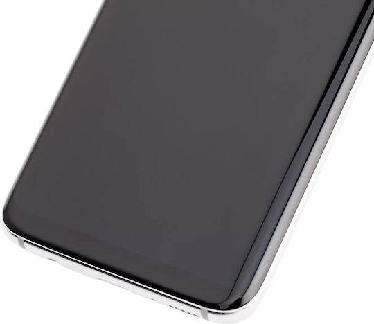 Oled Assembly Frame Samsung Galaxy S8 Service Pack Arctic Silver