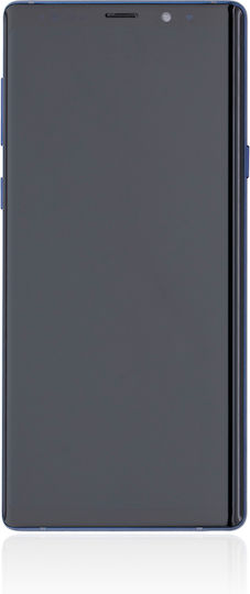 Oled ansamblu cu ramă Samsung Galaxy Note 9 aftermarket plus albastru ocean