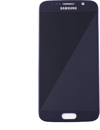 Oled Assembly Without Frame Samsung Galaxy S6 Service Pack Black Sapphire