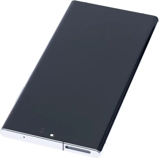 Oled Асембли Рамка Samsung Galaxy Note 20 Ultra 5g Service Pack Мистик Бял
