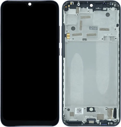 Oled Assembly Frame Xiaomi Mi A3 Service Pack Kind Gray