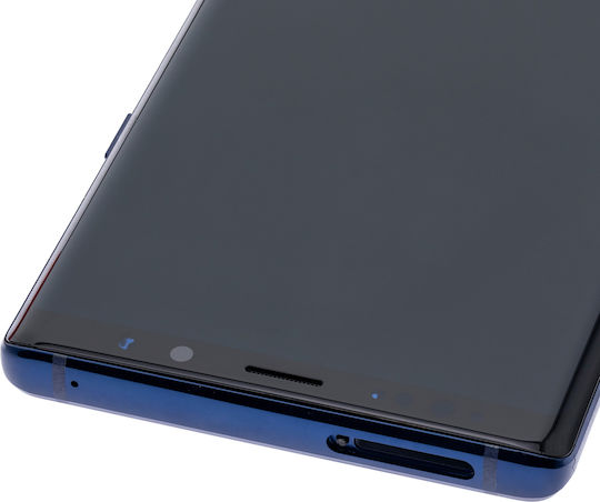 Oled ansamblu cu ramă Samsung Galaxy Note 9 aftermarket plus albastru ocean