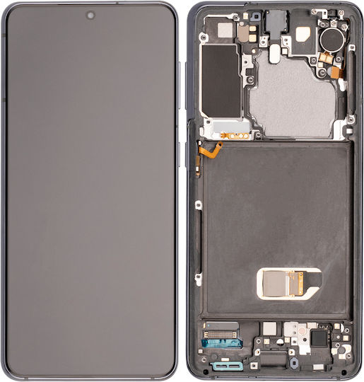 Oled Asamblare Cu Ramă Samsung Galaxy S21 5g Aftermarket Plus Gri Phantom