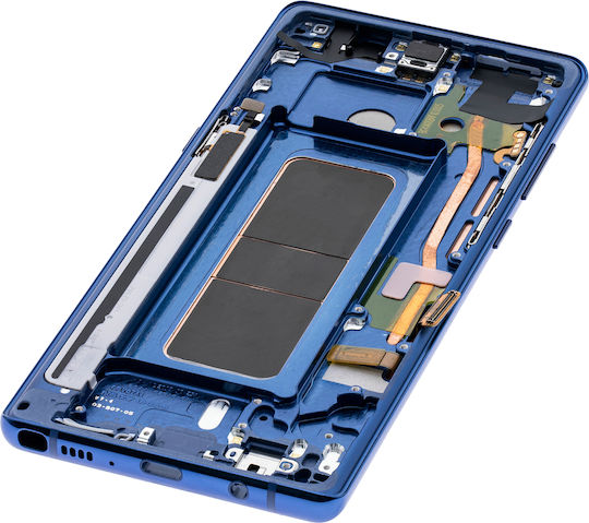 Oled Assembly Frame Samsung Galaxy Note 8 Service Pack Blue
