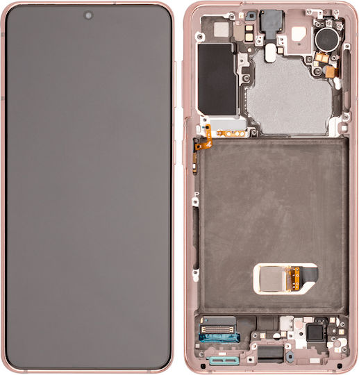 Oled Assembly Frame Samsung Galaxy S21 5g Aftermarket Plus Phantom Pink